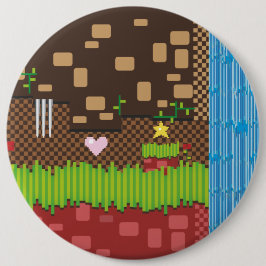 Retro-Spiel Button