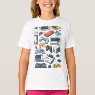 Retro-Spiele T-Shirt