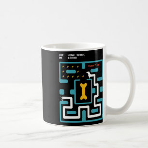 Retro-Spielkonsole Videospiel Hund 80er Arcade  Kaffeetasse