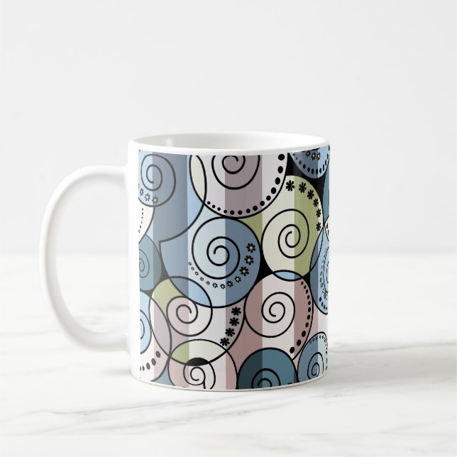 Retro, Spirale Kaffeetasse (Links)