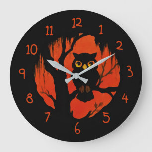 Retro-Spooky Große Wanduhr