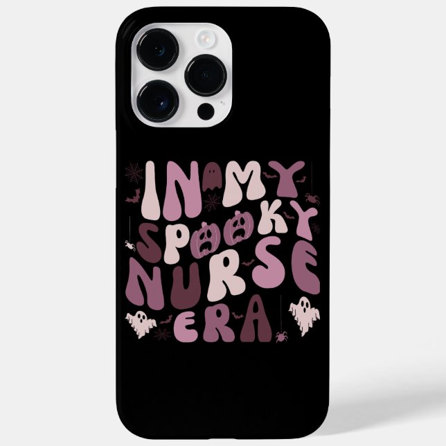 Retro Spooky Nurse Quote Halloween Case-Mate iPhone 14 Pro Max Hülle (Rückseite)