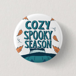 Retro Spooky Pumpkin Halloween Gemütliche Spooky J Button