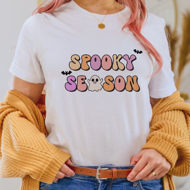 Retro Spooky Season T-Shirt (Von Creator hochgeladen)
