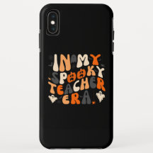 Retro Spooky Teacher Era Halloween