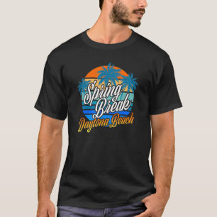 Retro Spring Break Daytona Beach 2022 Urlaub T-Shirt