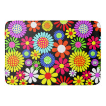 Retro Spring Hippie Blume Power