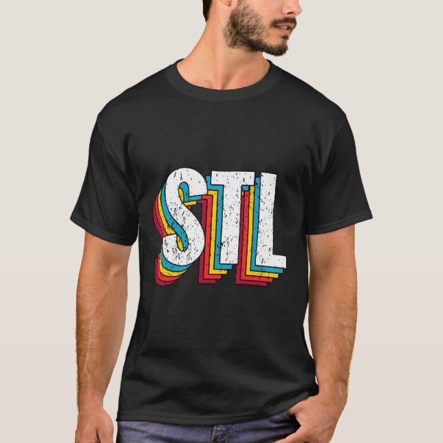 Retro St. Louis T-Shirt (Vorderseite)