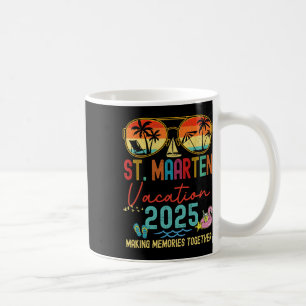 Retro St. Maarten Urlaub 2025 Erinnerungen Matchin Kaffeetasse