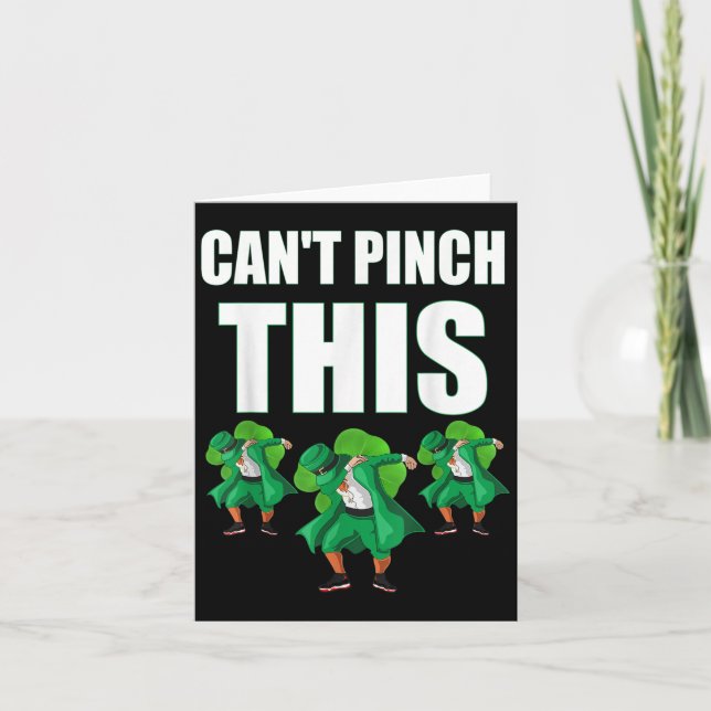 Retro St. Patrick's Day Kann das nicht überbieten  Karte (Vorderseite)
