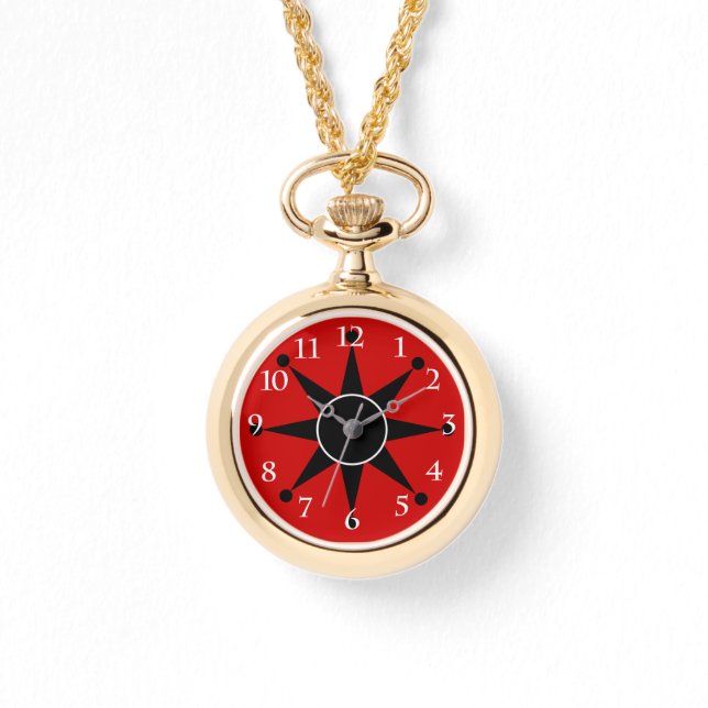Retro Star Armbanduhr (Vorderseite)