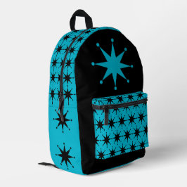 Retro Star Bedruckter Rucksack