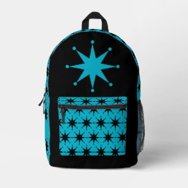 Retro Star Bedruckter Rucksack