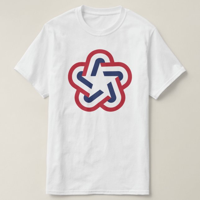 Retro Star T-Shirt (Design vorne)