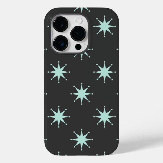 Retro-Stars Case-Mate iPhone 14 Pro Hülle (Rückseite)