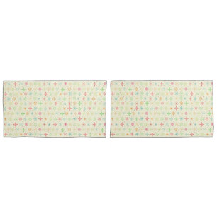 Retro Stars Pillowcases Kissenbezug