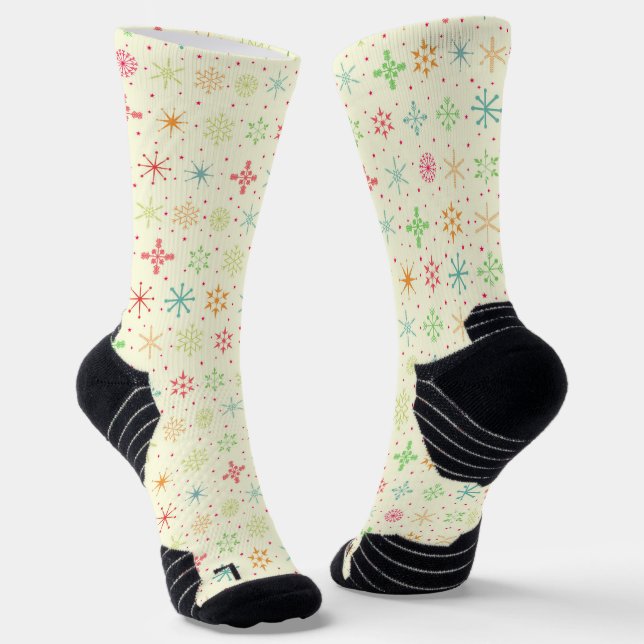 Retro-Stars-Socken Socken (Gewinkelt)