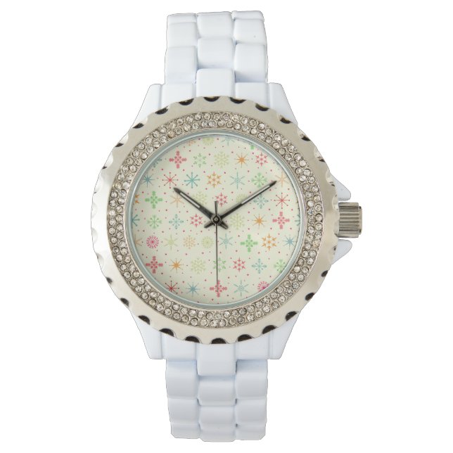 Retro Stars Watch Armbanduhr (Vorderseite)