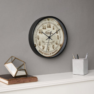 Retro Steampunk style Horloge imitation
