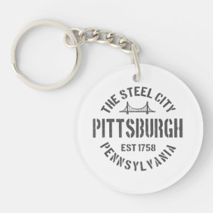 Retro Steel City Pittsburgh Pennsylvania Yinz vint