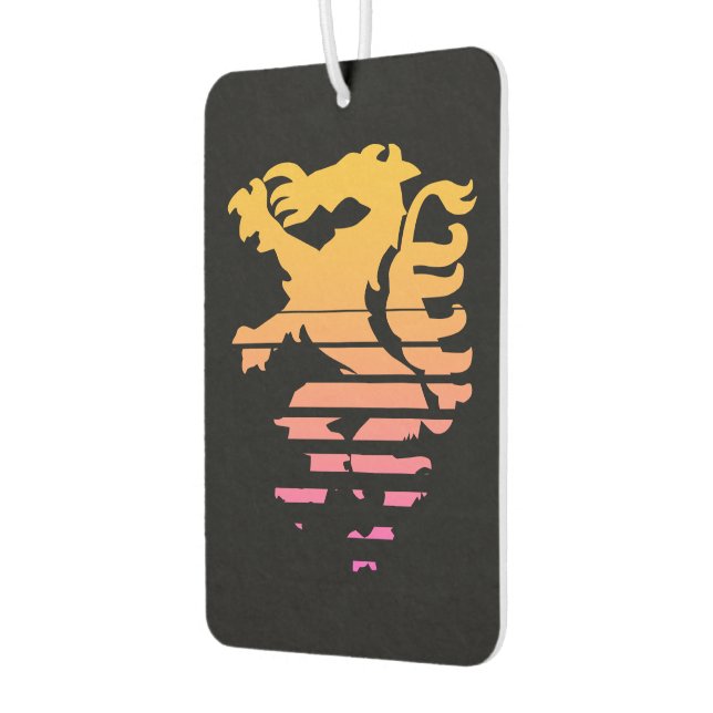 Retro Steiermark Panther Wappen  Autolufterfrischer (Links)