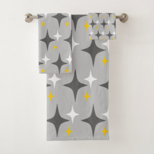 Retro Sterne Badhandtuch Set