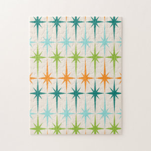 Retro-Sterneburst-Puzzle