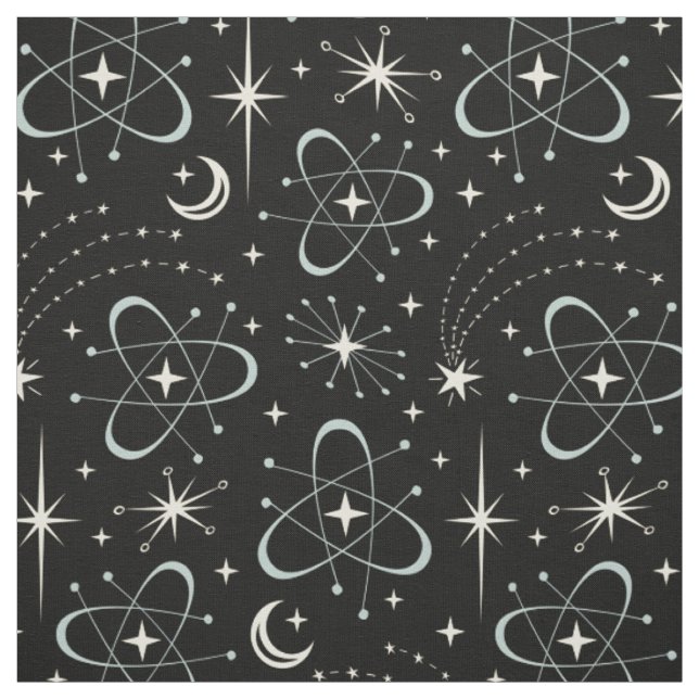 Retro Sternenfeld Stoff (Muster)