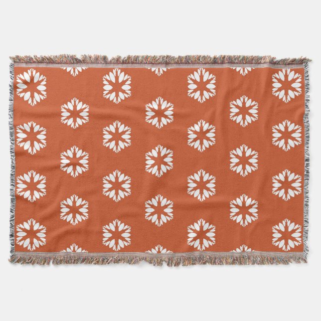 Retro-Sternenmuster Boho-Dekor Decke (Vorderseite)