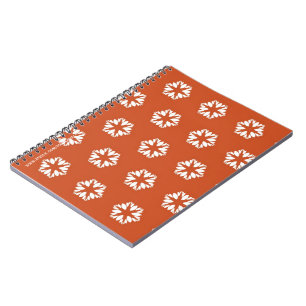 Retro-Sternenmuster Boho-Dekor Notizblock