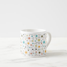 Retro Sternexplosionen ein Go-Go! Espressotasse