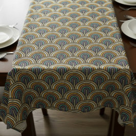 Retro Stickerei Arc Muster Tableclout Tischdecke