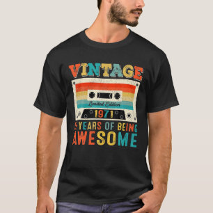 Retro-Stil 51 Jahre Phantastisch Vintag 51. T-Shirt