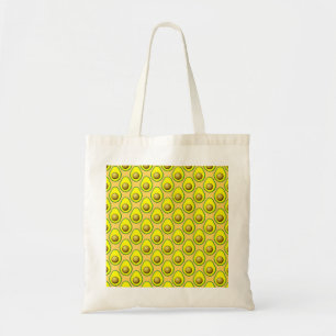Retro-Stil Avocado-Muster Tragetasche