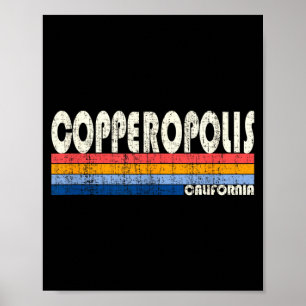 Retro-Stil der 70er 80er Jahre Heimat von Poster