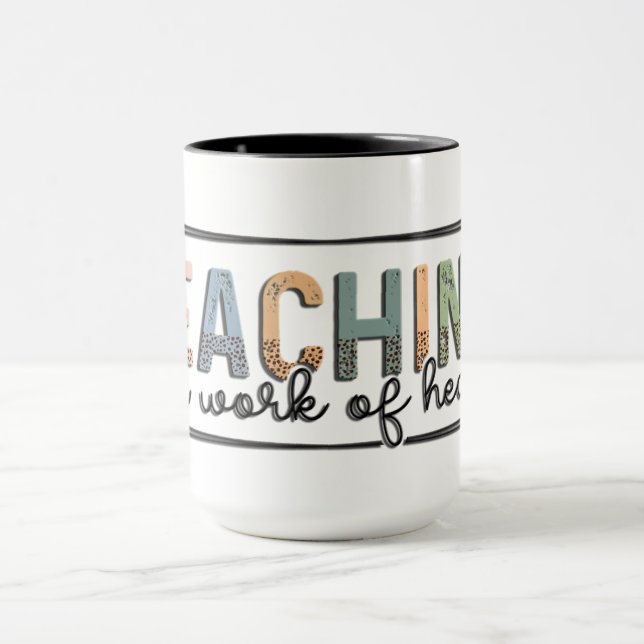 Retro-Stil Lehrer Tasse (Zentrum)