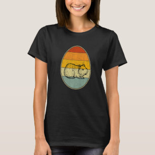 Retro Stil Ostereier Grafische Osterhase T-Shirt