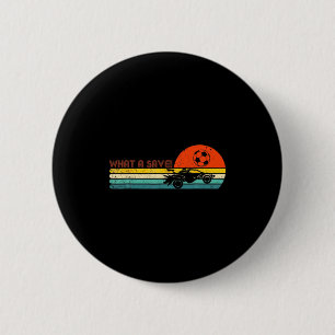 Retro-Stil-Raketen-RC-Fußball-Auto-Liga Lustiges S Button