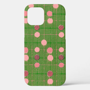 Retro-Stil-Rosa-Punkte-Kariert-Handyhülle Case-Mate iPhone Hülle
