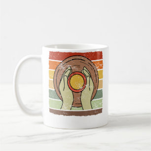 Retro-Stil-Töpferei - Keramik-Künstler Ton Töpfere Kaffeetasse