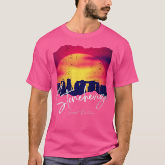 Retro Stonehenge England Souvenir - Stonehenge at T-Shirt