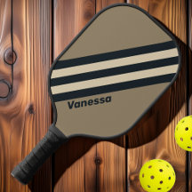 Retro Stormy Wüste Drei Streifen mit Namen