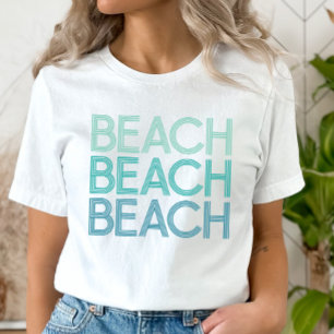 Retro-Strandliebhaber T-Shirt