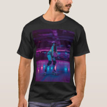 Retro Streetwear Unisex T-Shirt Neon 90er