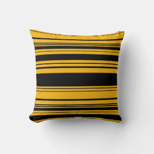 Retro Streifen Art Design Abstraktes Kissen
