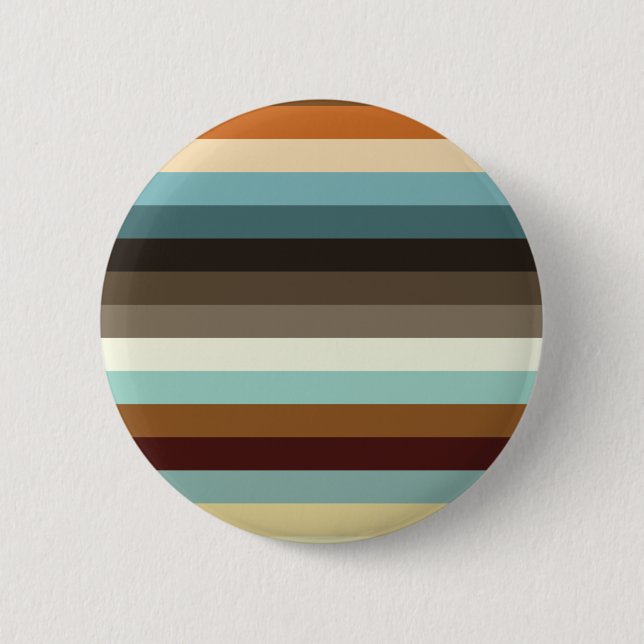 Retro-Streifen Button (Vorderseite)