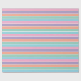 Retro-Streifen Geschenkpapier