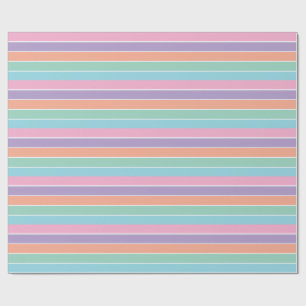 Retro-Streifen Geschenkpapier