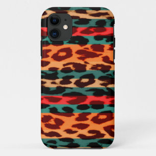 Retro Streifen tierische Pelzhaut aus Leopard Case-Mate iPhone Hülle