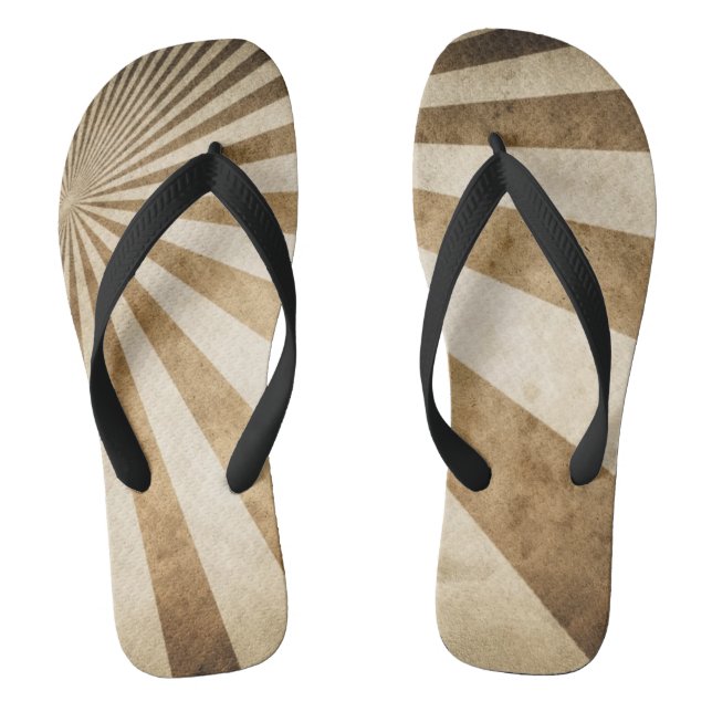 Retro Streifenmusterhintergrund Flip Flops (Fußbett)
